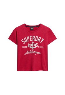 Рубашка Superdry, ярко-красный