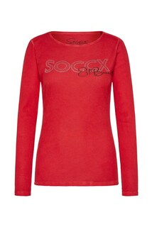 Рубашка Soccx, красный