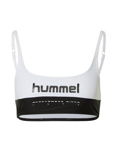 Топ бикини без косточек Hummel, черно-белый