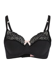 Бюстгальтер-футболка Hunkemöller Adalyn, черный Hunkemoller