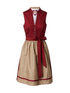 Широкая юбка в сборку SPIETH &amp; WENSKY Waris, розовый