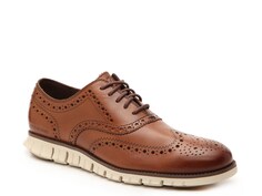 Оксфорды Cole Haan ZeroGrand Wingtip, коричневый