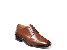 Туфли-оксфорды детские Stacy Adams Kaine Wingtip, коричневый