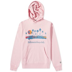 Толстовка с капюшоном Billionaire Boys Club Everglade, розовый