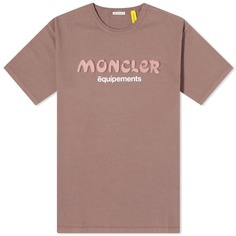 Футболка Moncler Genius x Salehe Bembury, розовый