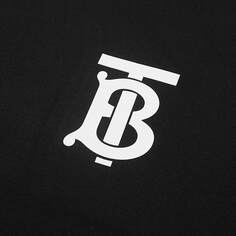 Худи с логотипом Burberry Landon TB, черный