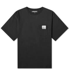 Классическая футболка с карманами Neighborhood, черный