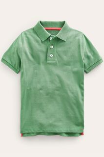 Рубашка-поло из пике Boden, зеленый