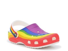 Сабо Crocs Rainbow Pride, мультиколор