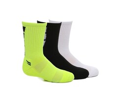 Носки Max + Jake Sport 3 шт, зеленый/черный/белый