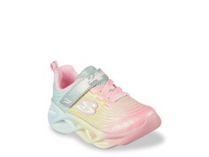 Кроссовки детские Skechers S-Lights Twisty Brights, светло-розовый