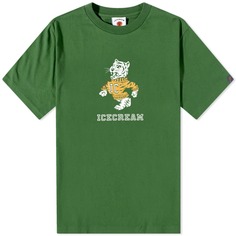 Футболка-талисман Icecream, зеленый