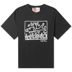 Футболка Jungles Jungles x Keith Haring Environmentalism, черный