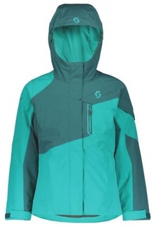 Куртка горнолыжная Scott Jacket Gs Vertic Dragonfly Green/Sky Blue