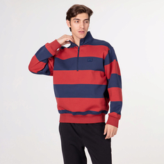 Мужской свитшот Street Beat Half Zip Striped Pullover Streetbeat