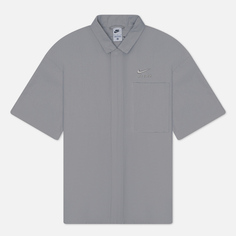 Мужская рубашка Nike Air Woven Overshirt, цвет серый, размер XL