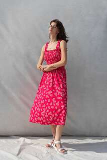 Трикотажное платье Spritz со сборками Great Plains, розовый