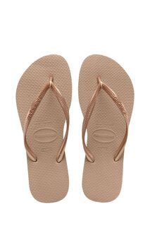 Узкие шлепанцы Havaianas, желтый