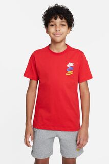 Клубная футболка с логотипом Nike, красный