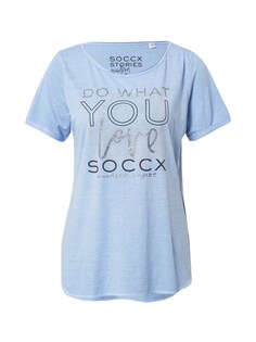 Рубашка Soccx, светло-синий