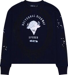 Лонгслив Sp5der Long-Sleeve Thermal &apos;Ink&apos;, черный