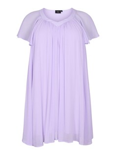 Платье Zizzi MAGNES, светло-фиолетовый