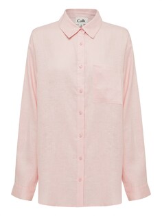 Блузка Calli LINEN BF, розовый