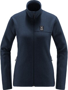 Спортивная флисовая куртка Haglöfs Swook, темно-синий
