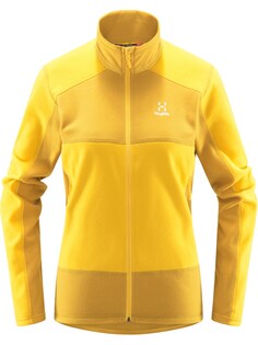Спортивная флисовая куртка Haglöfs Buteo, желтый/шафран