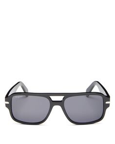 Квадратные солнцезащитные очки Brow Bar, 58 мм Ferragamo