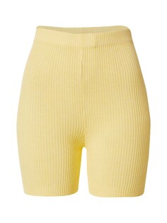 Узкие брюки NU-IN, пастельно-желтый