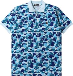 Поло BAPE ABC Camo One Point Polo &apos;Blue&apos;, синий