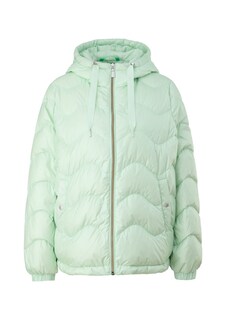 Зимняя куртка Comma, пастельно-зеленый