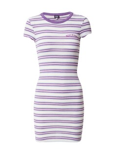 Платье BDG, светло-фиолетовый/белый