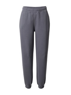 Зауженные брюки Abercrombie &amp; Fitch ESSENTIAL SUNDAY, темно-серый