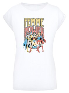 Рубашка F4Nt4Stic DC Comics Wonder Woman Femme Power, белый