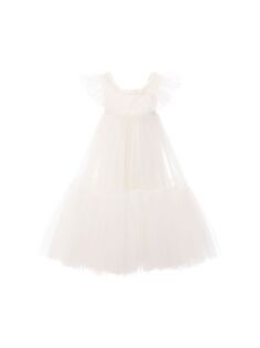 Платье Беквита для маленьких девочек и девочек Tulleen, белый