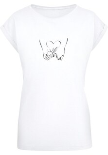 Рубашка Merchcode Love 2, белый