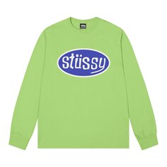 Футболка с длинными рукавами Stussy Pitstop, цвет Чай