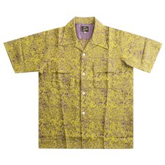 Классическая рубашка с короткими рукавами Needles Желтая