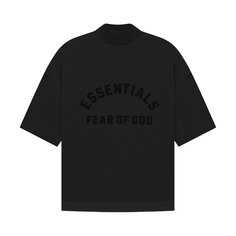 Детская футболка Fear of God Essentials Jet Black