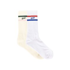 Носки GOLF WANG Match Point (2 шт.), White Combo/Antique White Combo