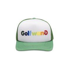 GOLF WANG Кепка Happy Logo Trucker Hunter Green