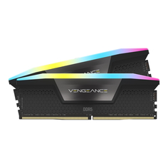 Оперативная память Corsair Vengeance RGB, 64 Гб DDR5 (2x32 Гб), 5600 МГц, черный