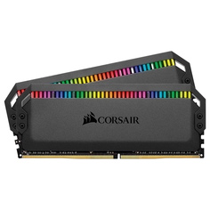 Оперативная память Corsair Dominator Platinum RGB, 64 ГБ (2x32 ГБ) DDR5, 5200 МГц, CL40, CMT64GX5M2B5200C40, черный