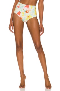 Низ бикини Montce Swim High Rise, цвет Helena Floral