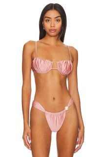 Топ бикини Montce Swim Petal, цвет Satin Rose