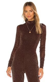 Боди House of Harlow 1960 x REVOLVE Sienna, цвет Brown &amp; Gold