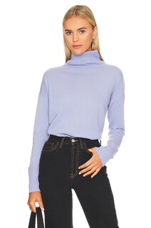 Свитер Autumn Cashmere Relaxed Mock Neck, цвет Periwinkle