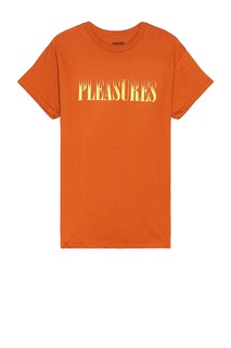 Футболка Pleasures Crumble T-shirt, оранжевый